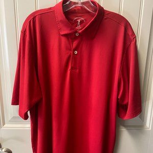 Red Golf Polo